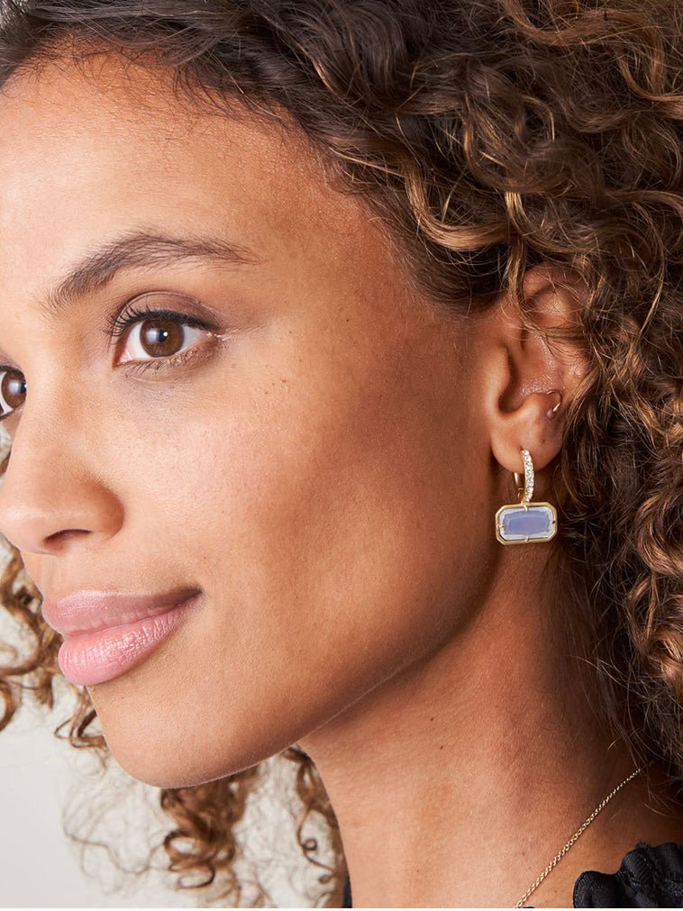 White Hall Earrings - White