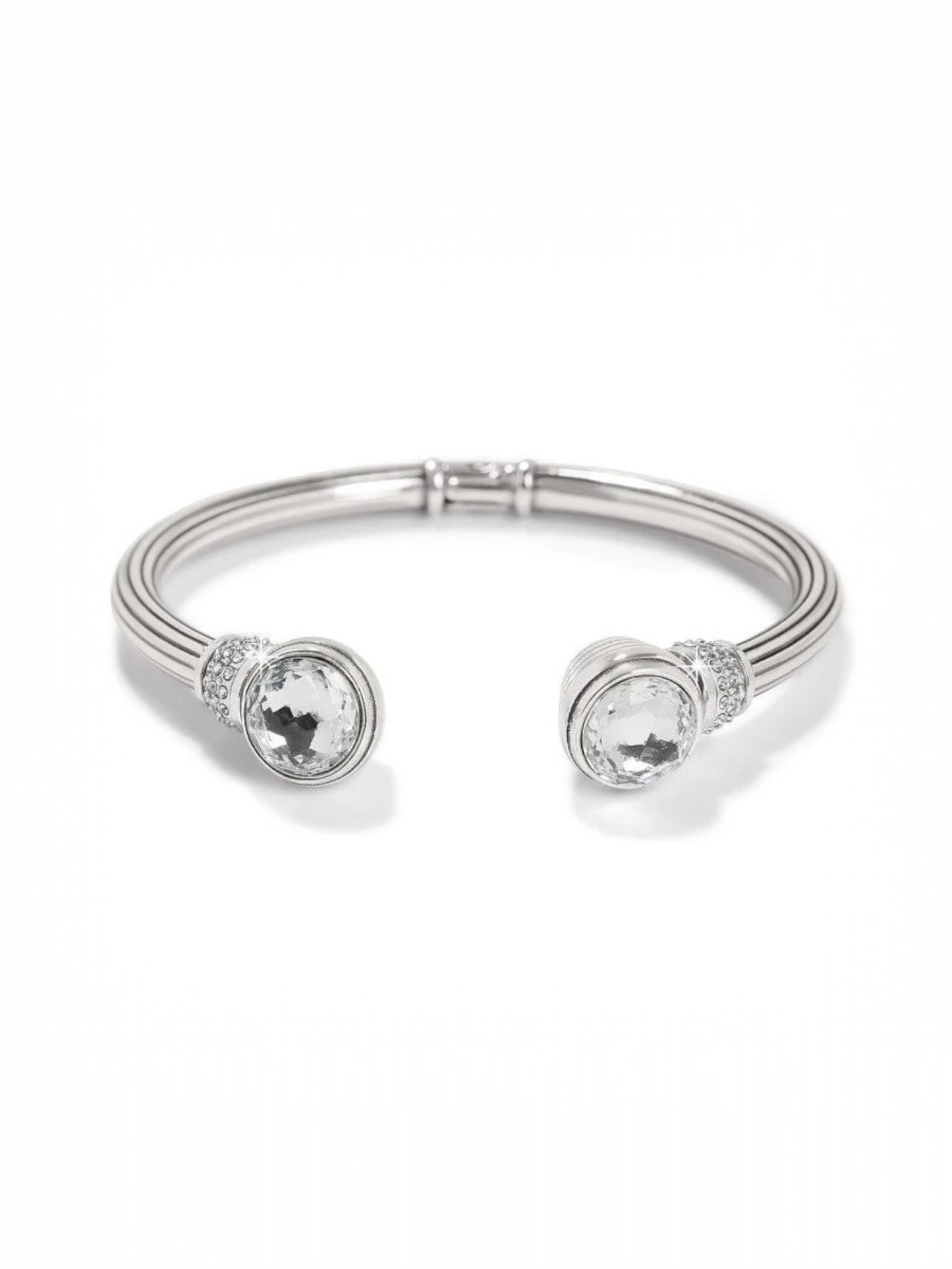 Meridian Aurora Petite Hinge Bangle - Silver