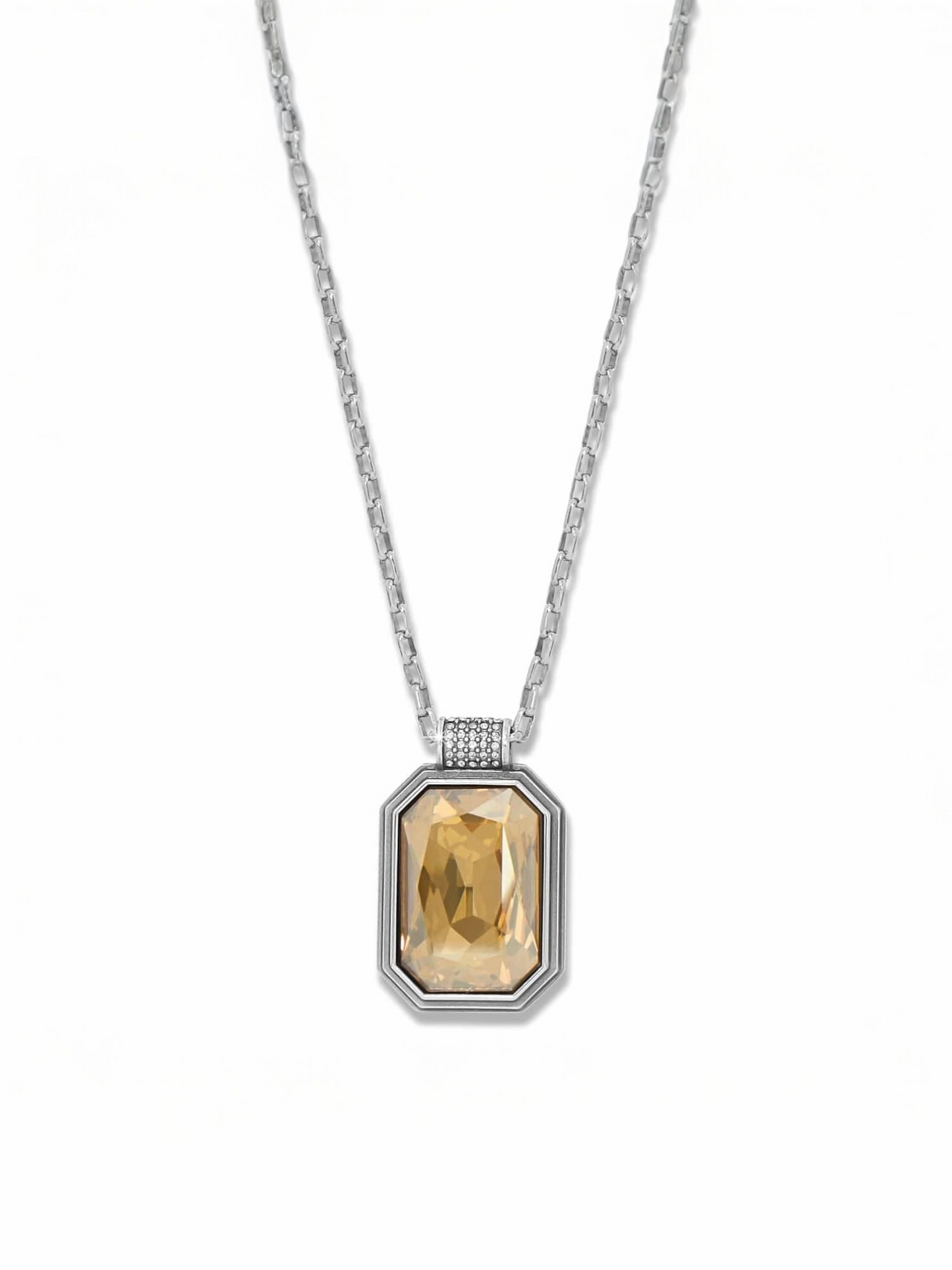Meridian Aurora 67 Necklace - Silver-Golden Shade