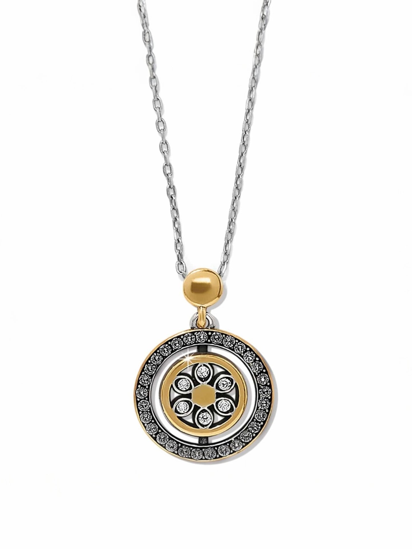 Flora Petite Two Tone Necklace