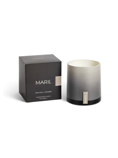 Maril 8 oz. Candle | White Oak & Cashmere *Pickup Only Item