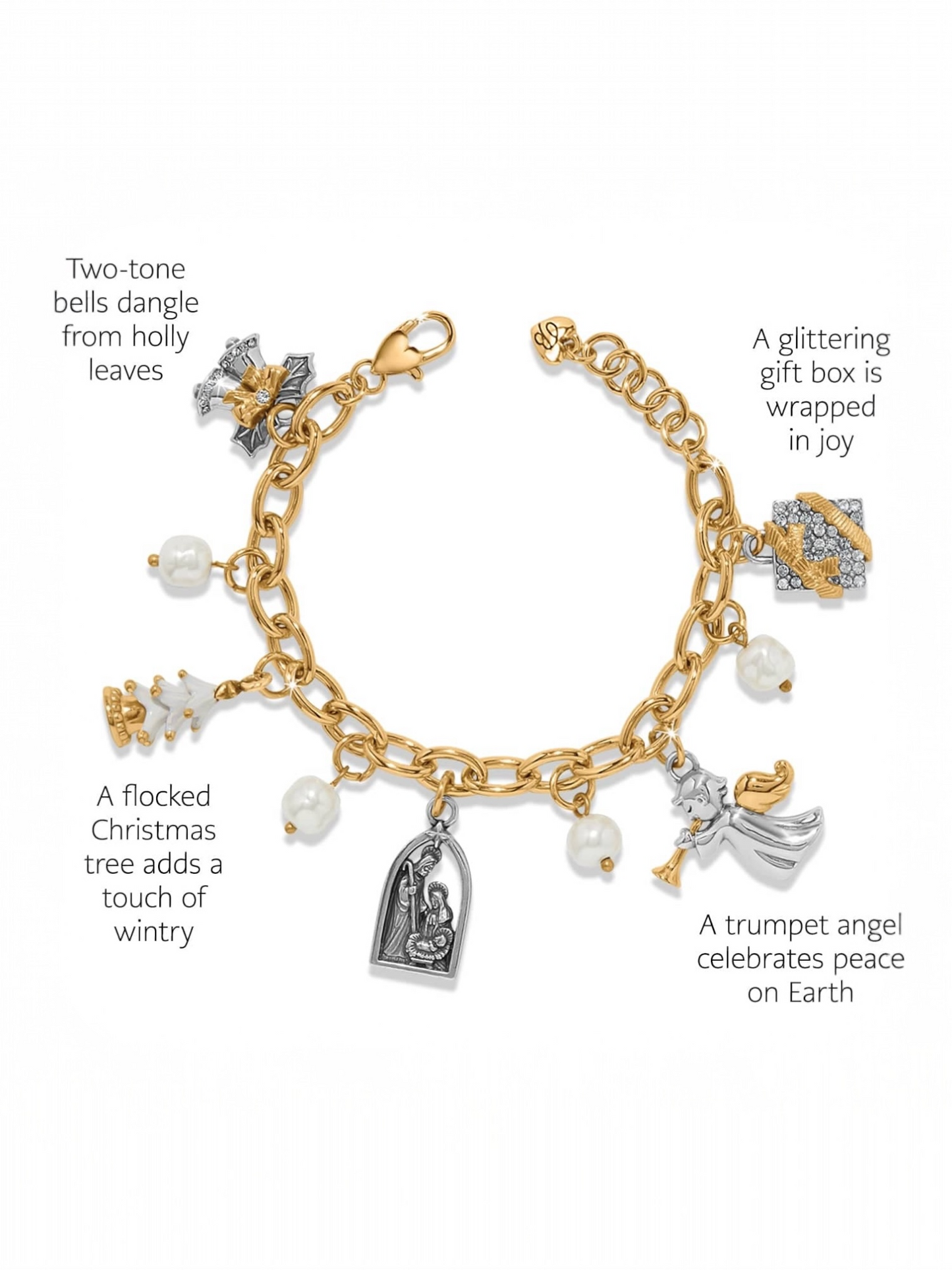 Joyful Season Charm Bracelet