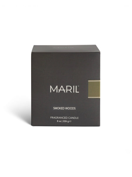 Maril 8 oz. Candle | Smoked Woods *Pickup Only Item