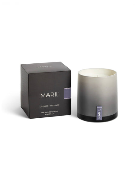 Maril 8 oz. Candle | Lavender & White Sage *Pickup Only Item