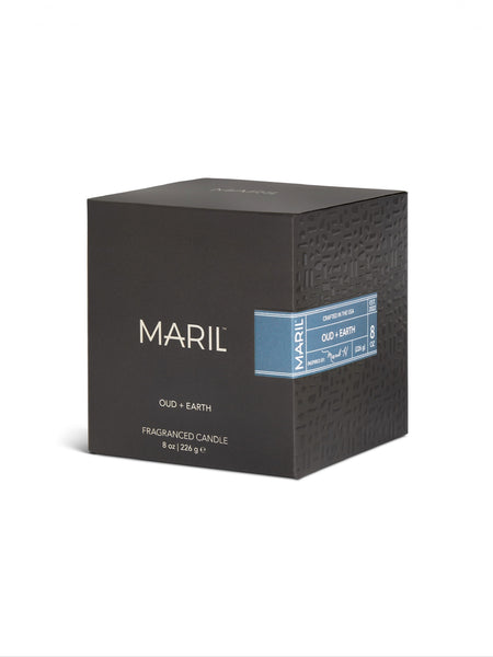Maril 8 oz. Candle | Oud & Earth *Pickup Only Item