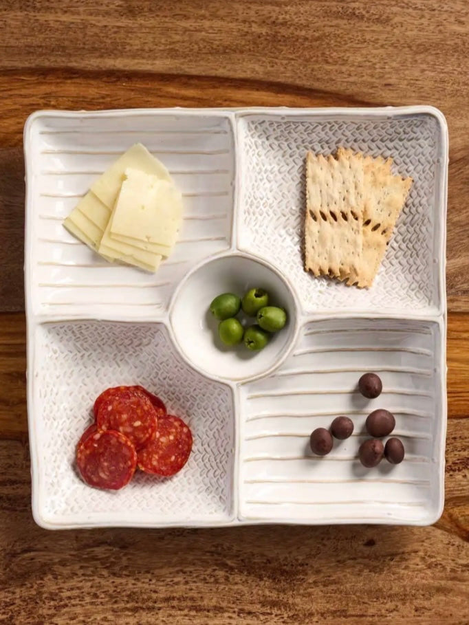 Textured Sectioned Server Set *Pick up only item