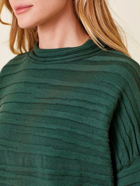 Eileen Textured Sweater - Green