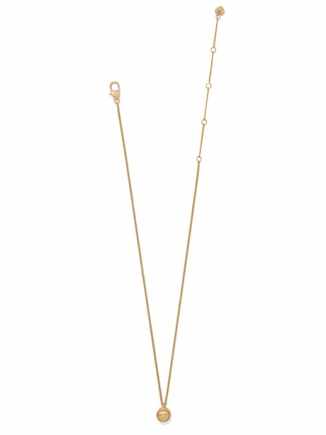 Contempo Nuevo Petite Dome Necklace - Gold