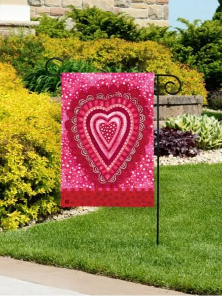 Sweet Hearts Garden Flag (Flag Stand Sold Separately)