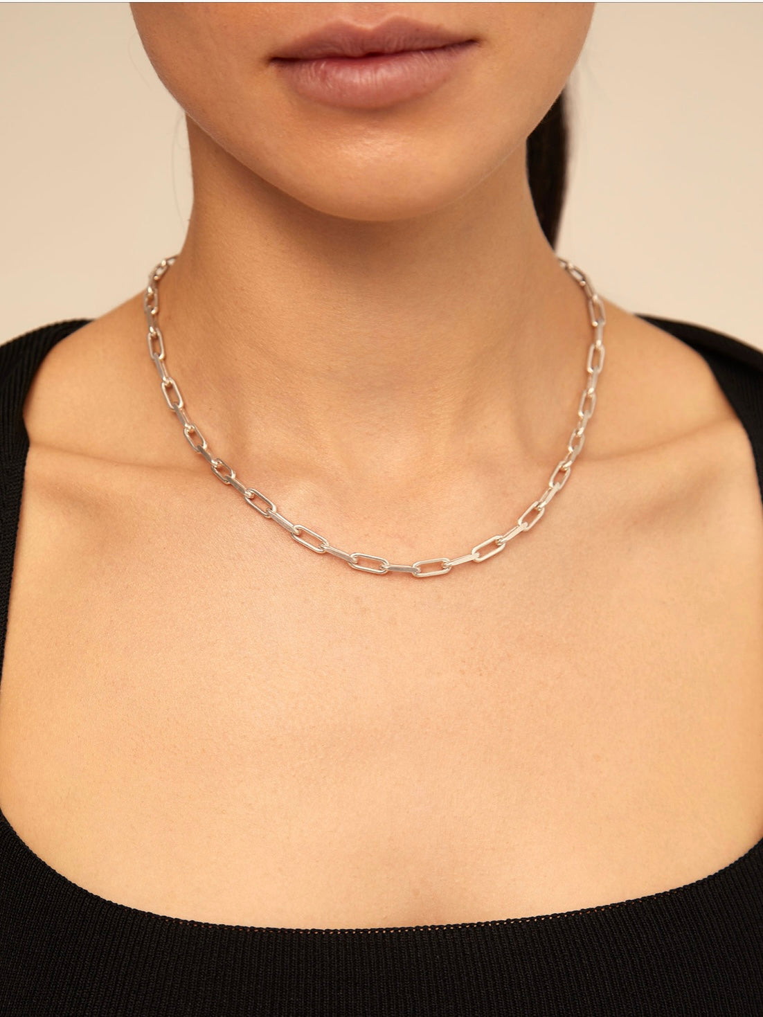 Cadena 9 Necklace - Silver