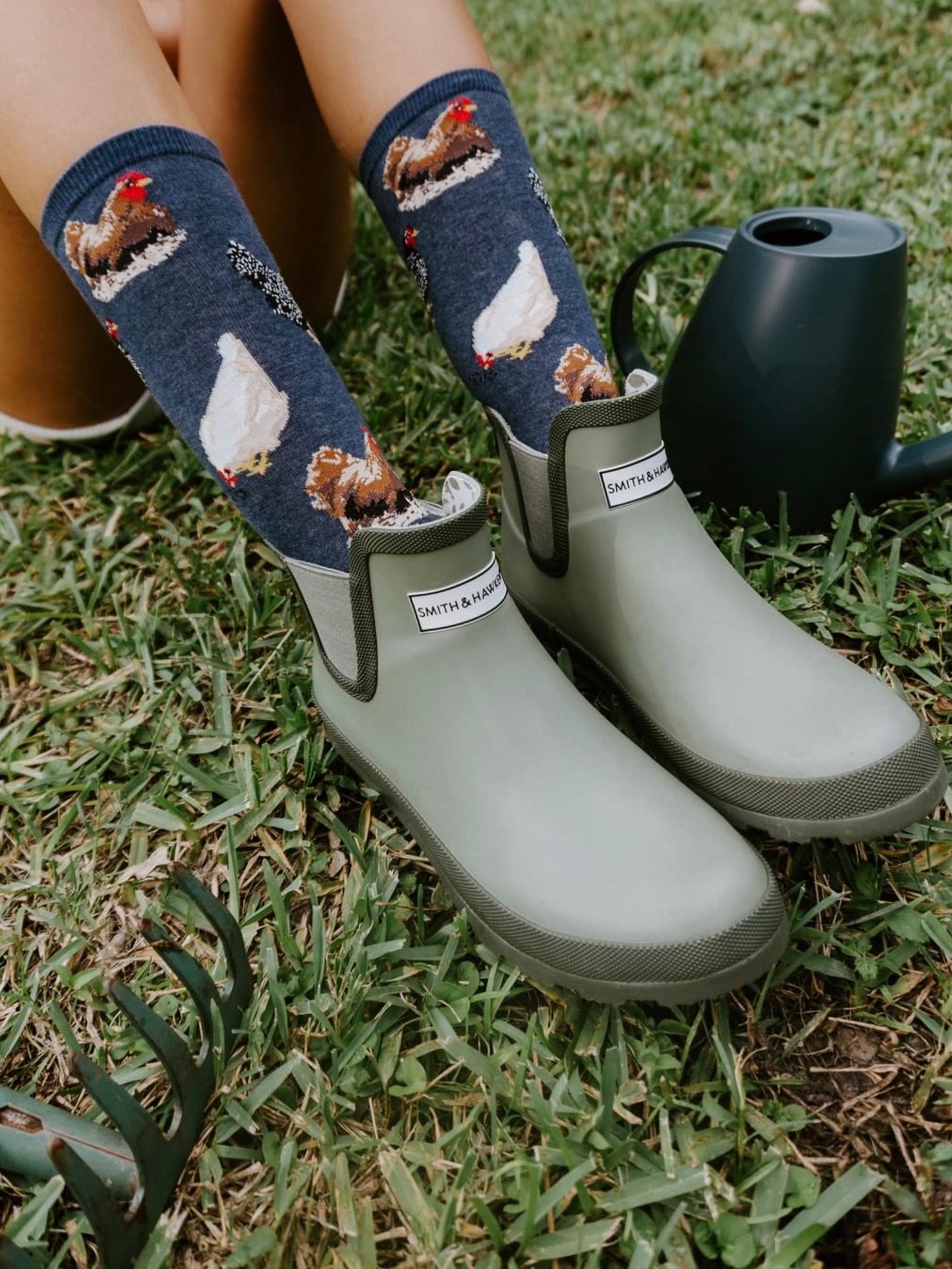 Women’s Hen House Socks Denim