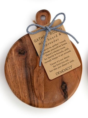 More Please Mini Wood Serving Board