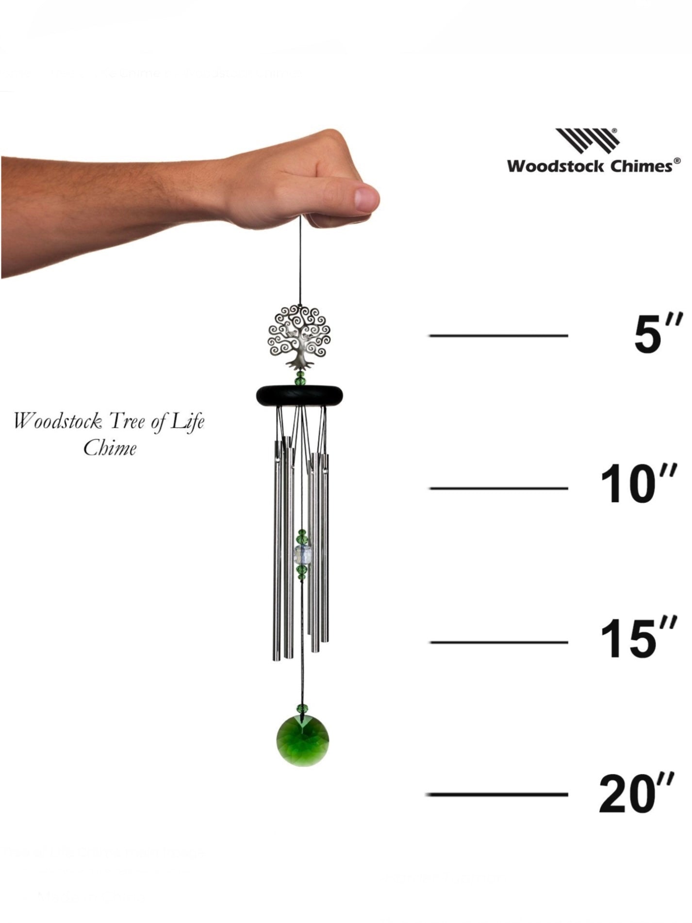 Woodstock Crystal Tree of Life Chime