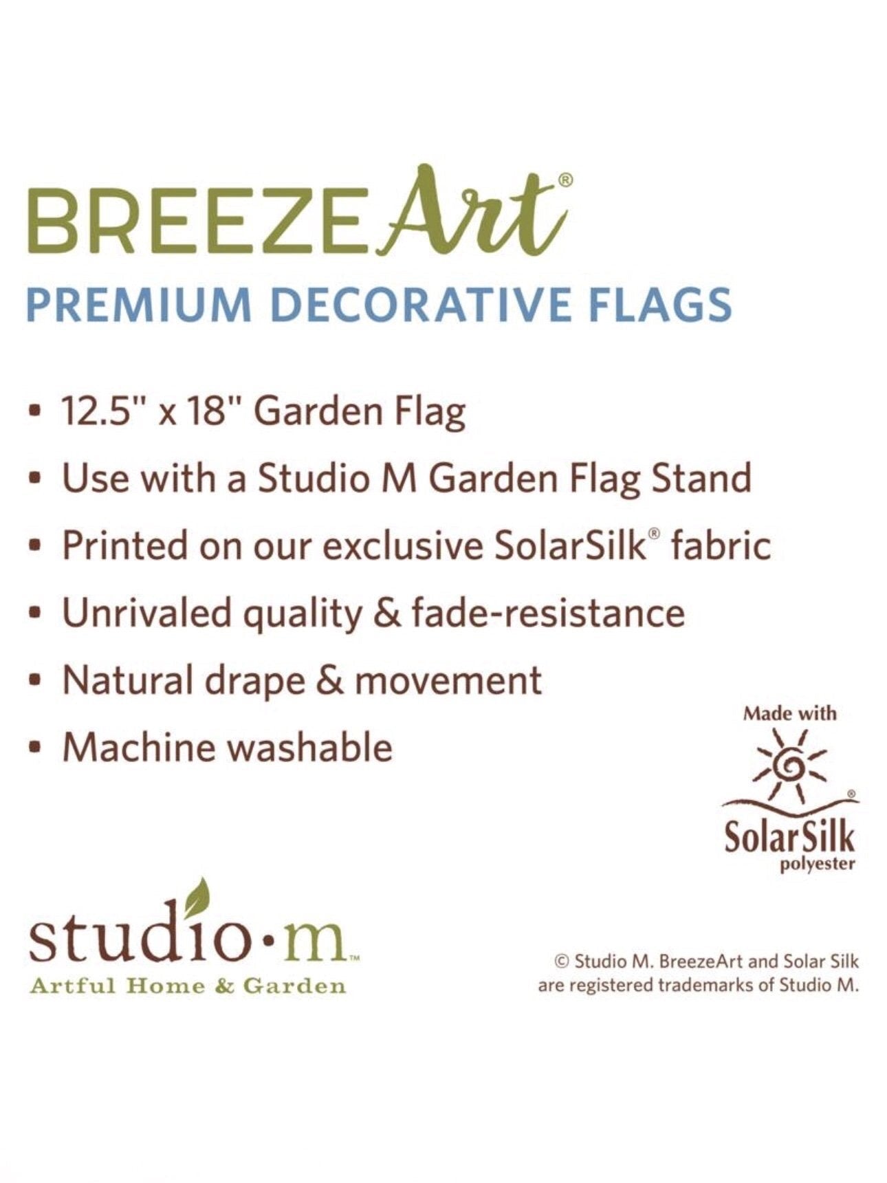 Flags and Flowers Garden Flag (Flag Stand Sold Separately)