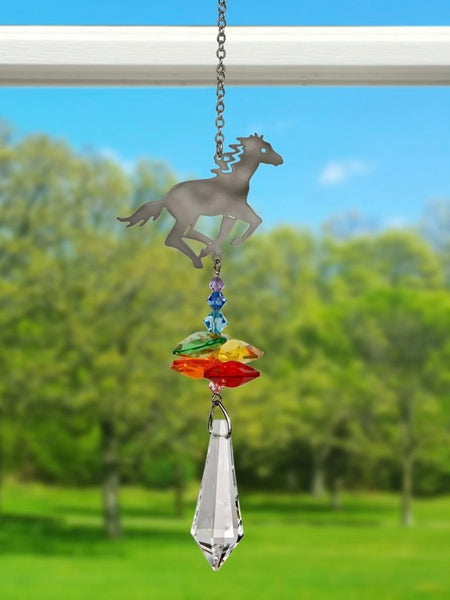Crystal Fantasy™ Sun Catcher - Horse