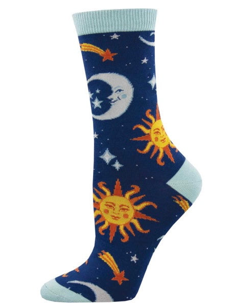 Women’s Bamboo Clear Skies Socks Navy