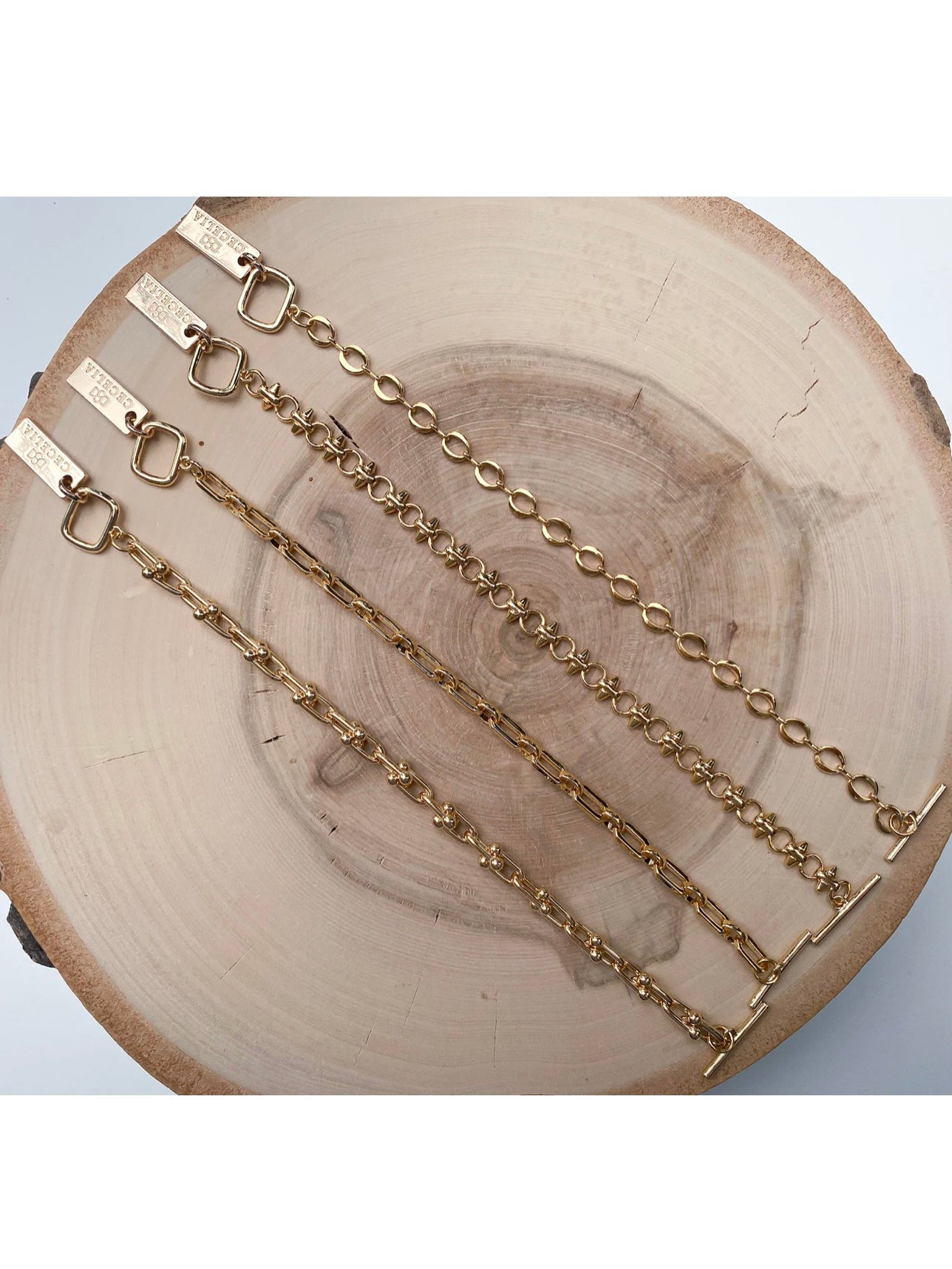 Toggle Clasp Chain Bracelet | Oval Link