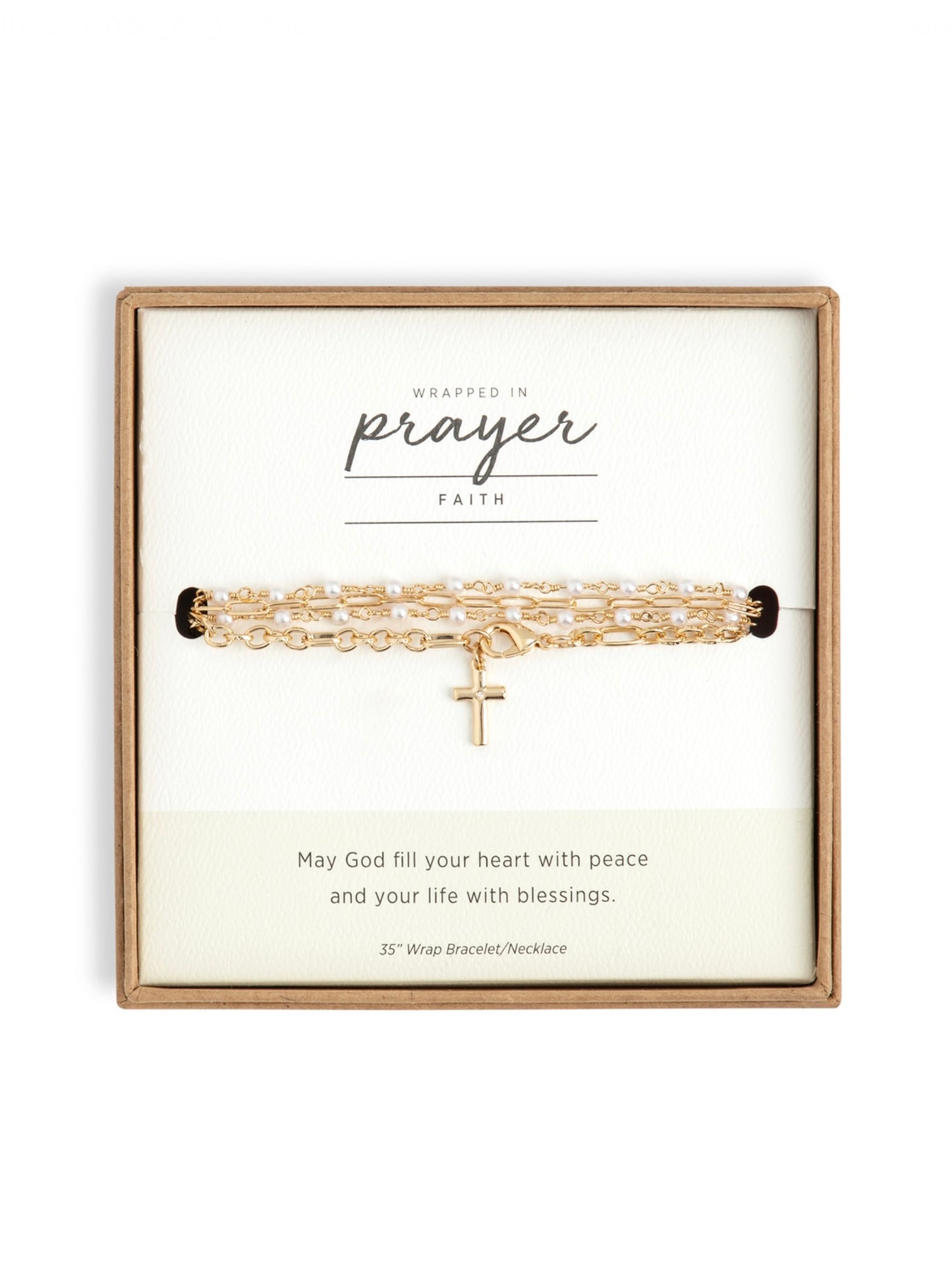Wrapped in Prayer Necklace/Bracelet - Faith