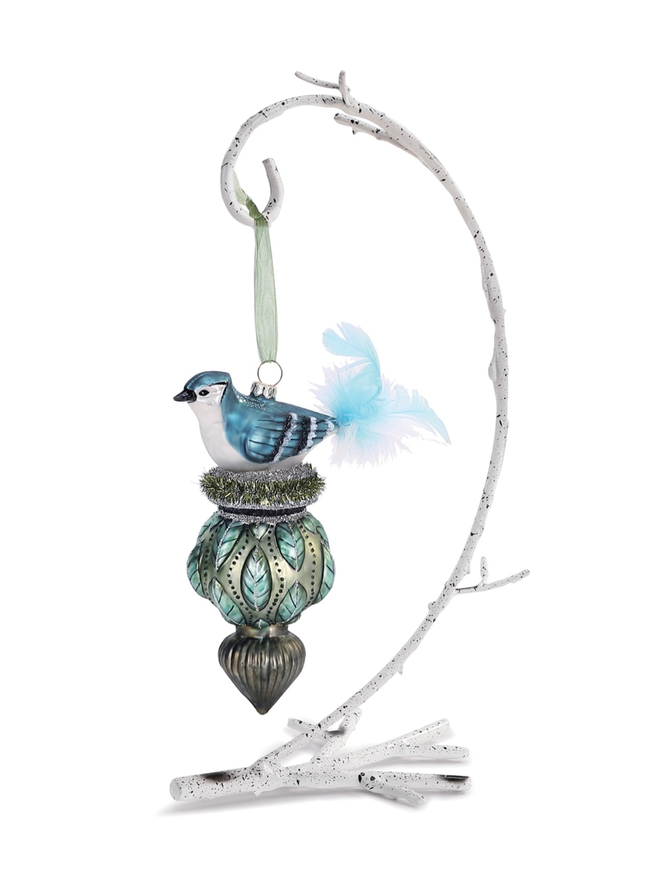 Tree Branch Ornament Stand