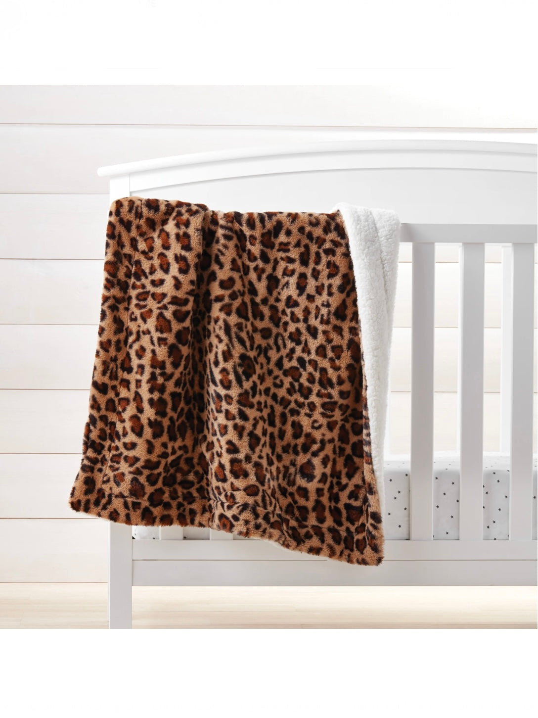 Leopard Faux Fur Blanket