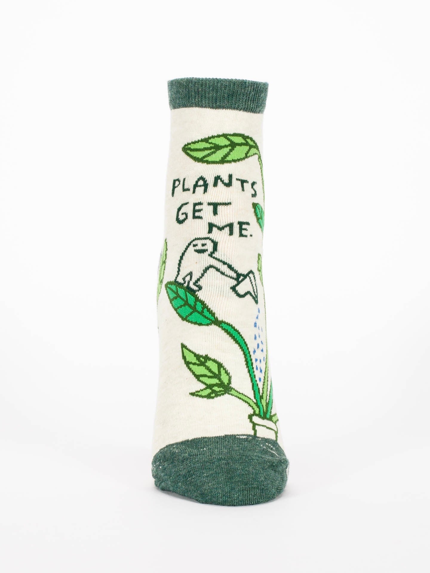 Women’s Plants Get Me Ankle Socks