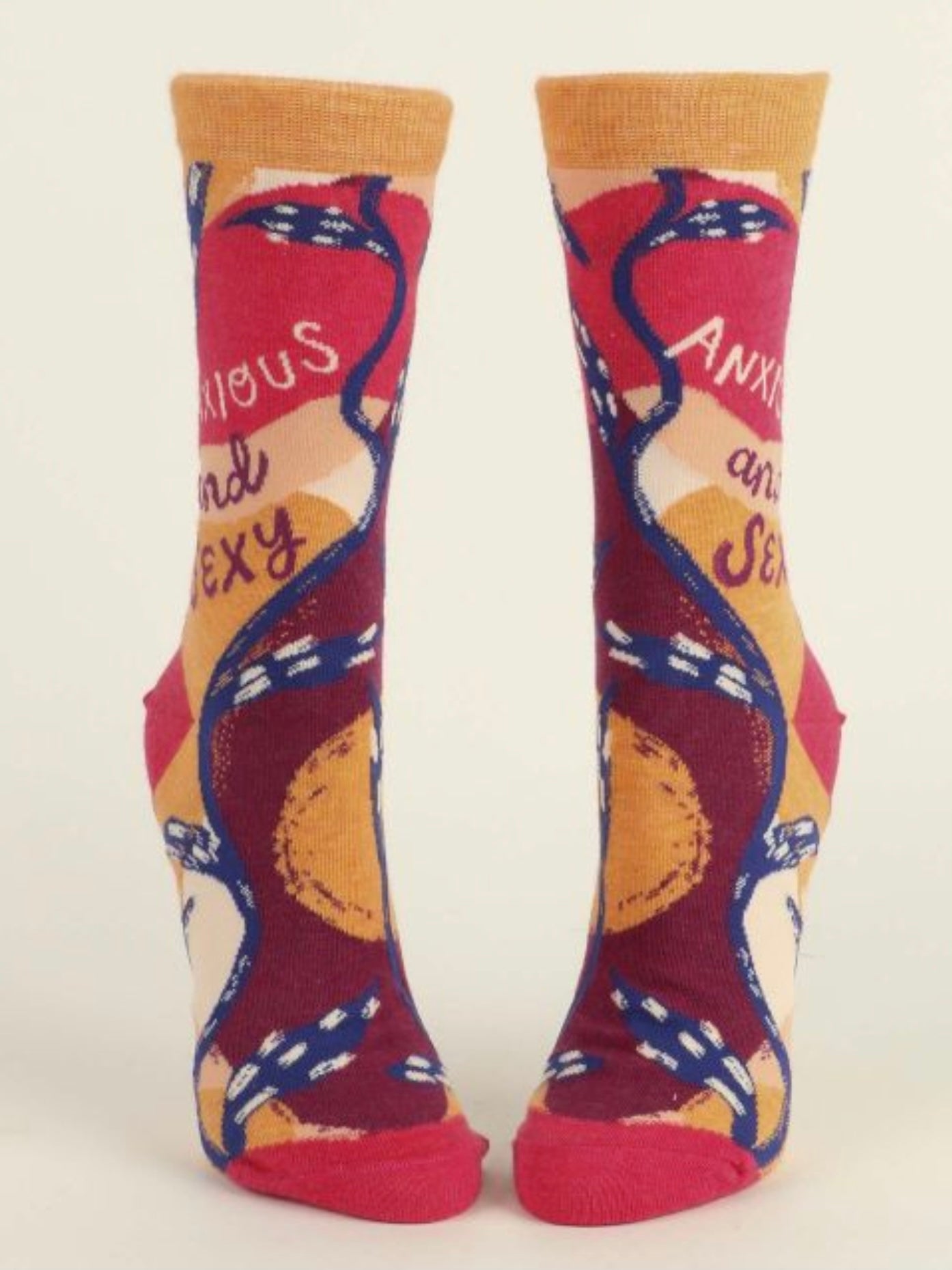 Women’s Anxious and Sexy Crew Socks