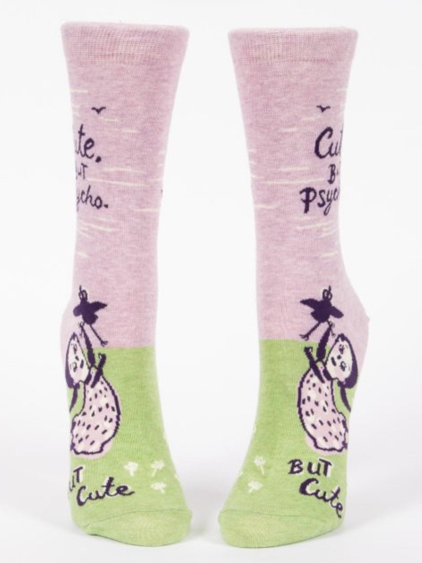 Women’s Cute, But Psycho. Crew Socks