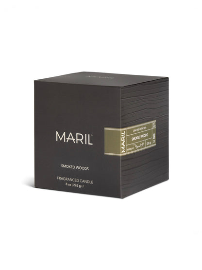 Maril 8 oz. Candle | Smoked Woods *Pickup Only Item