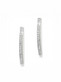Brighton Meridian Geo Bar Post Earrings - Silver