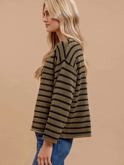 Azariah Sweater - Olive