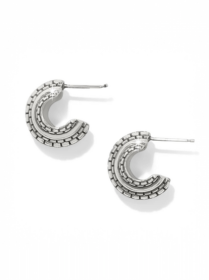 Ferrara Scala Hoop Earrings