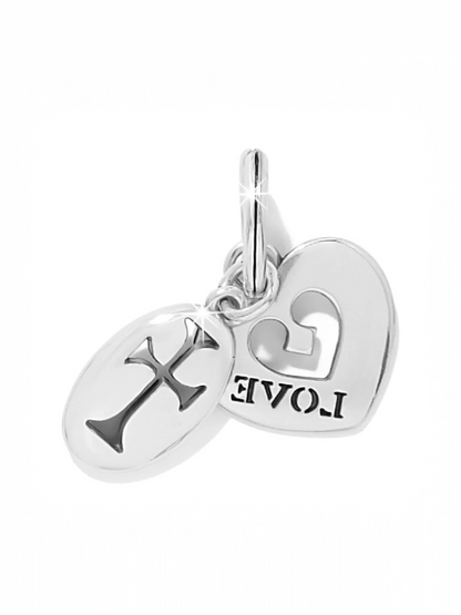 Hearts Of Faith Charm