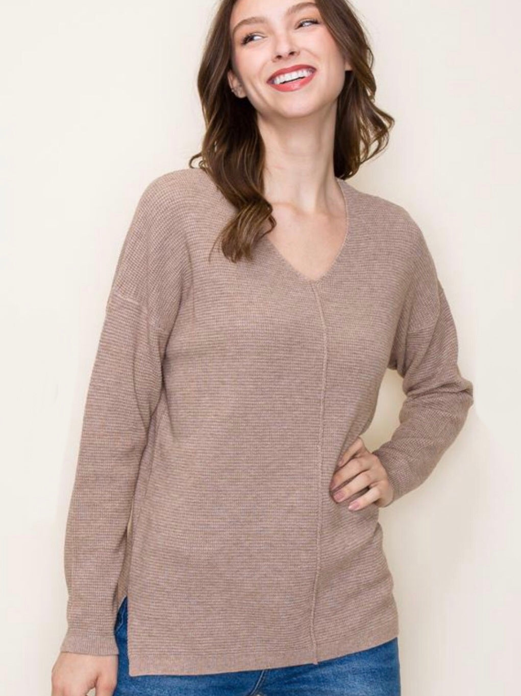 Lea Sweater - Taupe