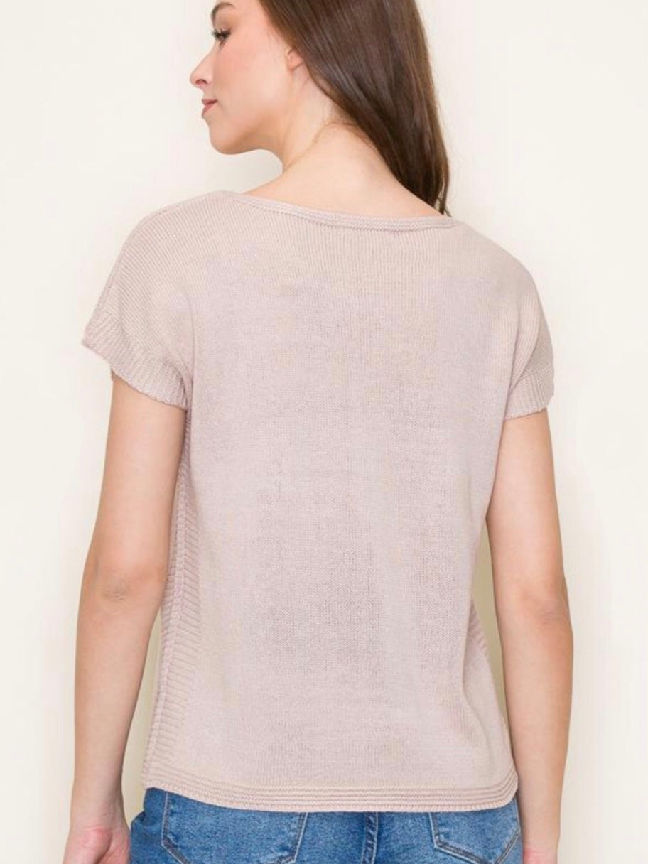 Zaria Sweater - Taupe