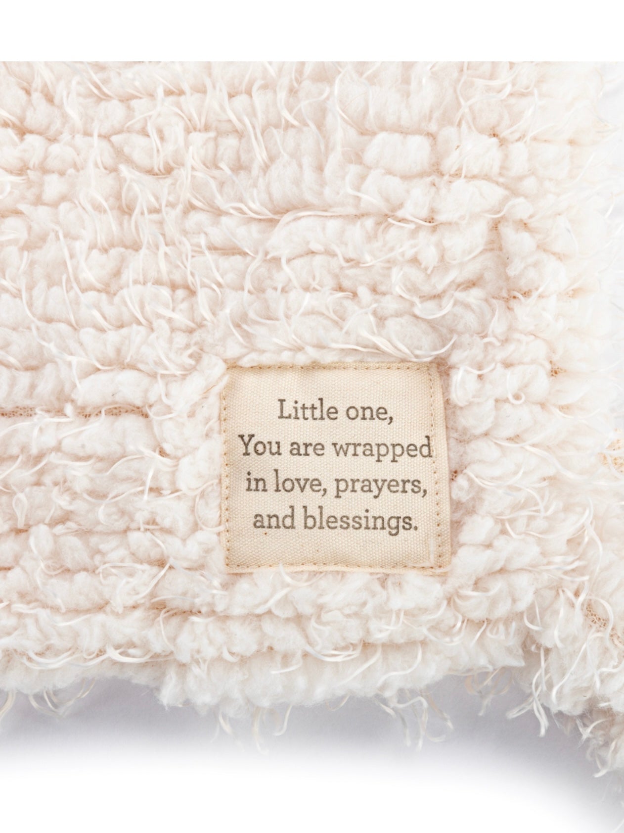 Wrapped in Prayer Blankie - Bear