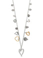 One Heart Large Long Necklace