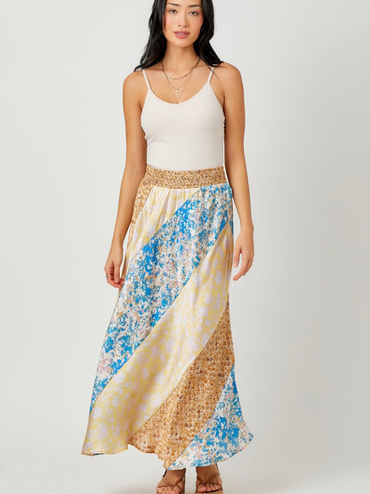 Emmeline Print Skirt - Freesia Mix