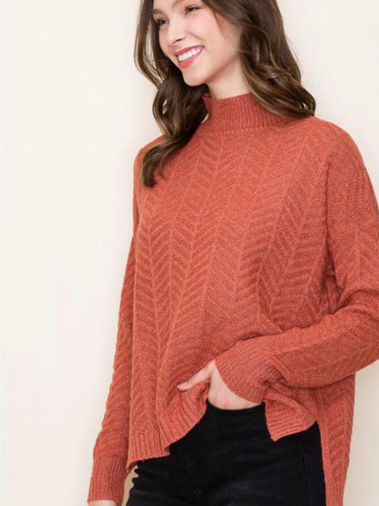 Elyse Sweater - Light Rust