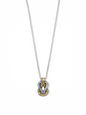 Interlok Harmony Two Tone Necklace