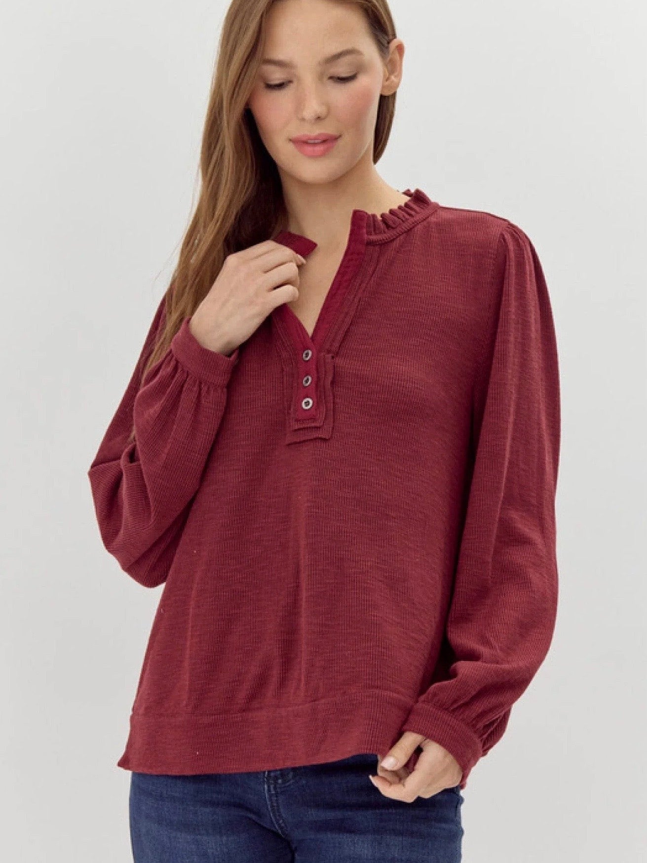 Jodifl Burgundy - Top
