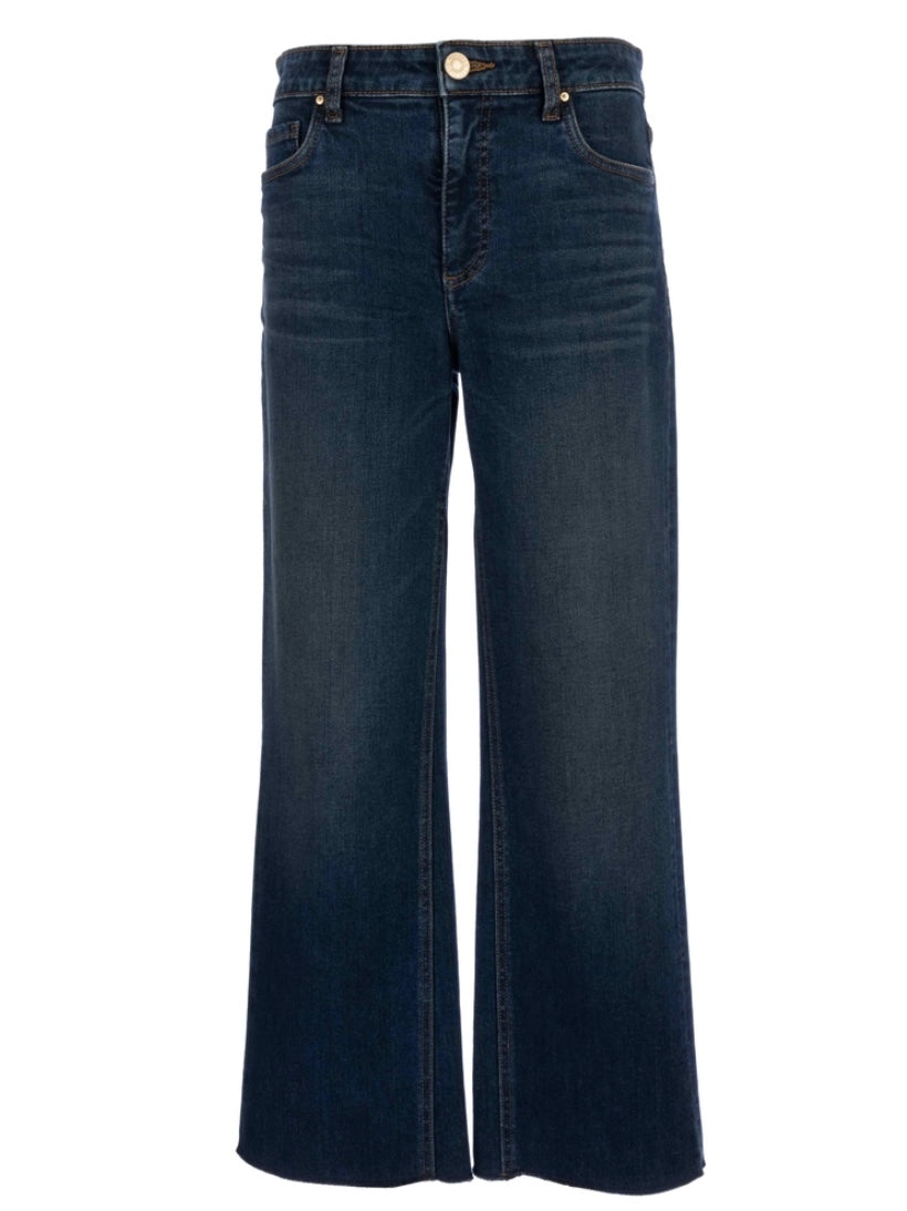 Kelsey High Rise Fab Ab Ankle Flare - Unusual Wash