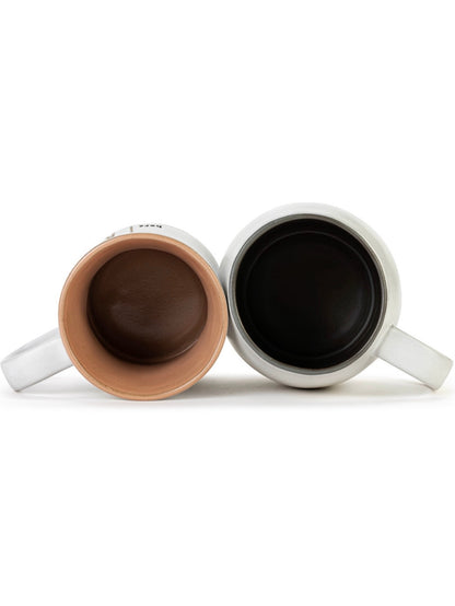 His & Hers Hug Mugs - Set of 2