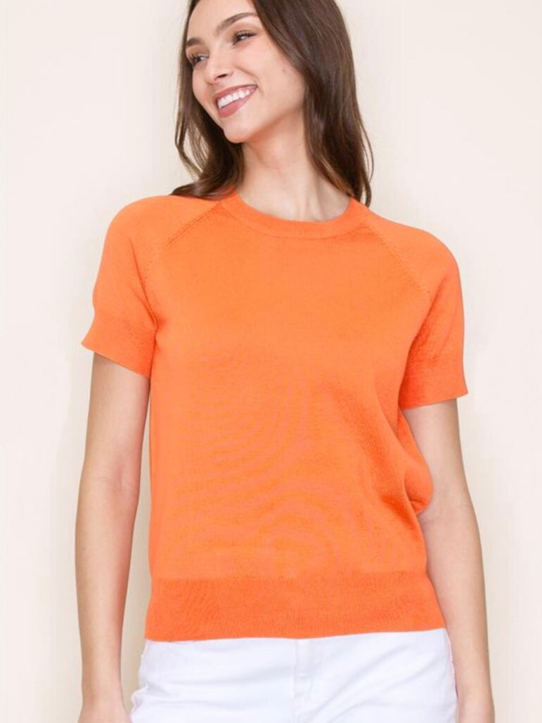 Haisley Sweater - Orange