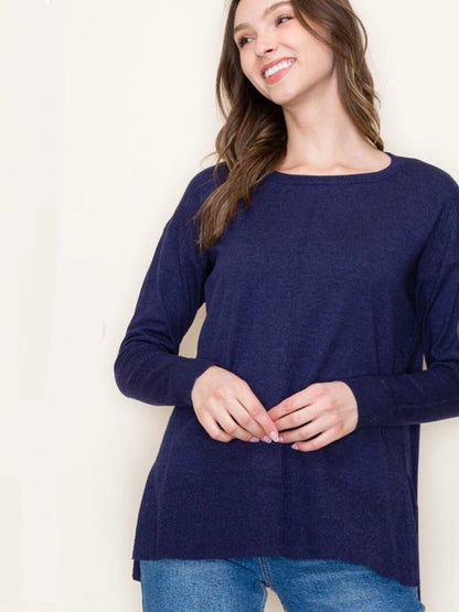 Aviana Sweater - Navy