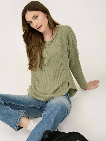 Natalie Top - Light Olive