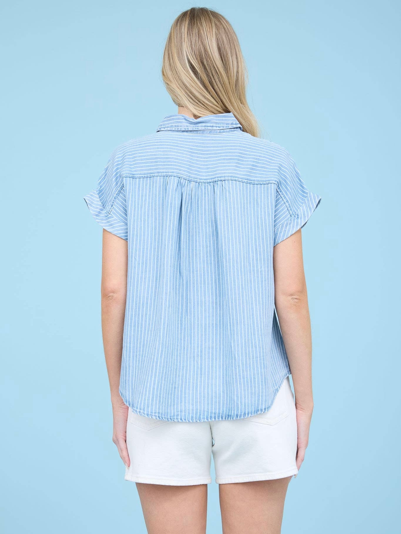 Valentina Top - Chambray