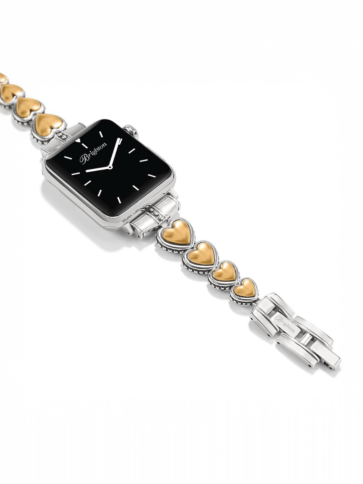 Pretty Tough Two Tone Heart Watch Band