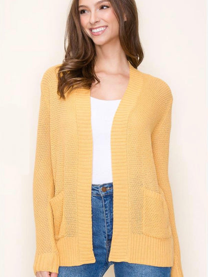 Rivka Cardigan - Yellow