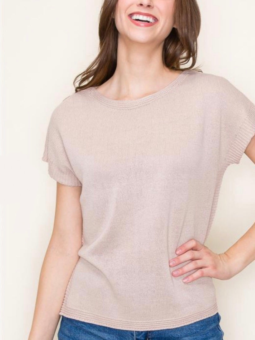 Zaria Sweater - Taupe