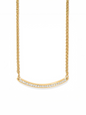 Brighton Meridian Geo Bar Necklace - Gold